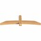 Ekena Millwork Bellingham Timber Gable Bracket, Western Red Cedar, 84"W x 24"H x 5 1/2"D x 5 1/2"F, 7/12 Pitch GBW084X24X0606BEL00SWR - alternate 2